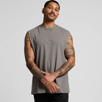 Mens Heavy Faded Tank Thumbnail