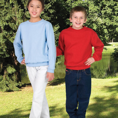 Kids Crew Neck Sweatshirt Thumbnail