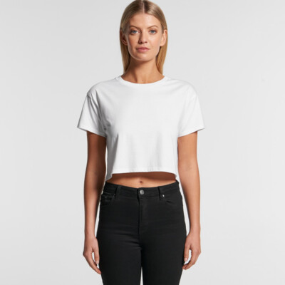 Wo's Classic Crop Tee Thumbnail
