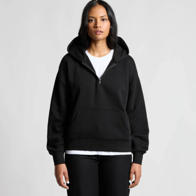 Wo's Relax Half Zip Hood 4164 Thumbnail