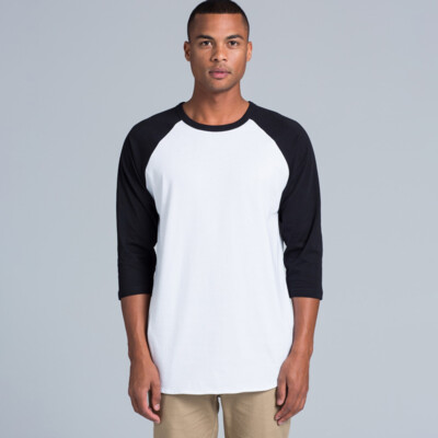 3/4 Raglan Tee Unisex Thumbnail